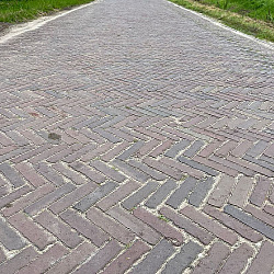 SBP29, Oude Gebakken Klinkers, Waalformaat, Rood-Paars