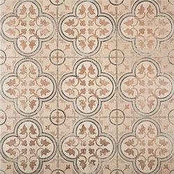 Mosaic Brown, Bruin, 60 x 60 x 3cm