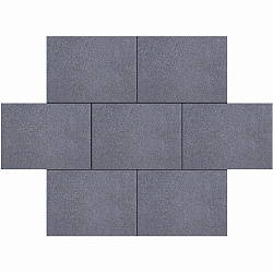 Grigio Scuro, Donkergrijs, 20 x 30 x 6cm