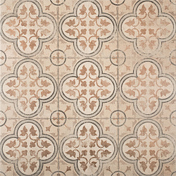 Mosaic Brown, Bruin, 60 x 60 x 3cm