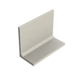 Keerwand CBX 150 - 200X85X150 - BETONGRIJS