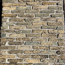 P077, Oude Gebakken Klinkers, Ijseltjes, Waalformaat, Geel