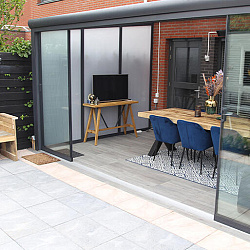 Solido Ceramica 30MM Matterhorn Grey 120x40x3 cm.