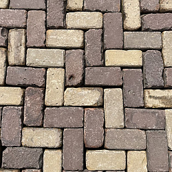 V32, Oude Gebakken Klinkers, Keiformaat, Genuanceerd