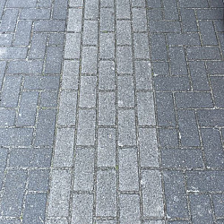 P071, Gebruikte Betonklinkers, BKK, Wit