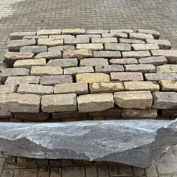 P020, Oude Gebakken Klinkers, Dikformaat, Genuanceerd