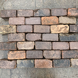 V61, Oude Gebakken Klinkers, Keiformaat, Genuanceerd