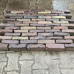 P087, Oude Gebakken Klinkers, Waalformaat, Genuanceerd