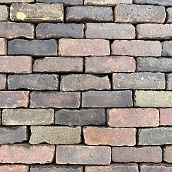 V65, Oude Gebakken Klinkers, Dikformaat, Genuanceerd