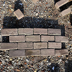 WBL, Gebakken Klinkers, Platkeiformaat, Rood-Oranje