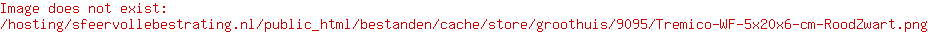 Tremico Rood/Zwart WF 6cm