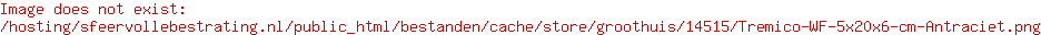 Tremico Antraciet WF 6cm