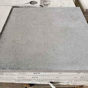 Ca. 4m² Keramische tegels, Down Town Grey, 60x60x3cm