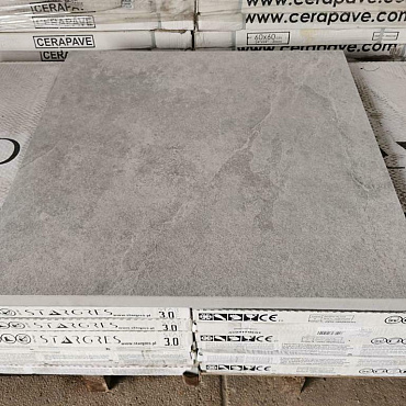 Ca. 3,96m² Keramische tegels, Pizarra Grey, 60x60x3cm