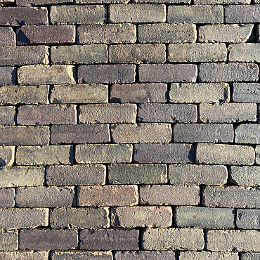 V28, Oude Gebakken Klinkers, Dikformaat, Geel-Brons
