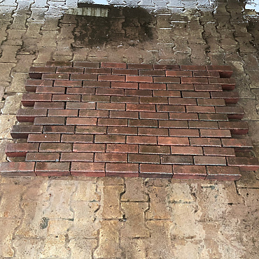 V50, Oude Gebakken Klinkers, Dikformaat 20x6.5x7cm