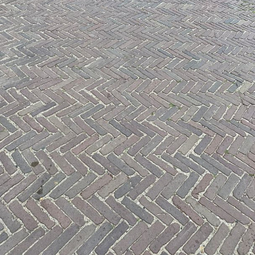 SBP29, Oude Gebakken Klinkers, Waalformaat, Rood-Paars
