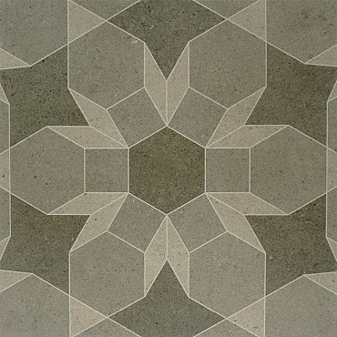 Mosaic 3D Naturel, Bruin genuanceerd, 60 x 60 x 3cm