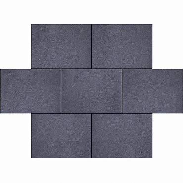 Nero Basalto, Zwart, 20 x 30 x 6cm