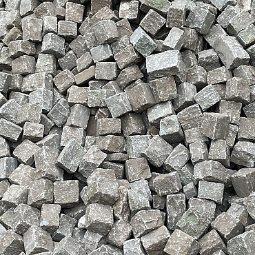 SBV10R, Natuursteenkeien, kasseien, porfier, graniet, 18x15x15