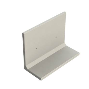 Keerwand CBX 150 - 200X85X150 - BETONGRIJS