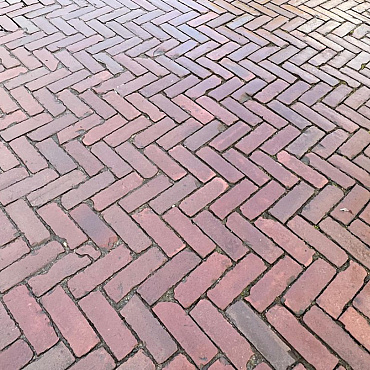 Oude gebakken klinkers, Dikformaat Rood-Paars WVO