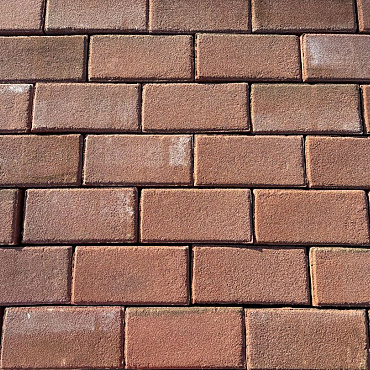 Ca. 7,5m², Gebakken Klinkers, Keiformaat, Rood, P052