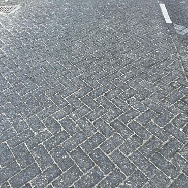WZu, Gebruikte betonklinkers, Antraciet, 8cm