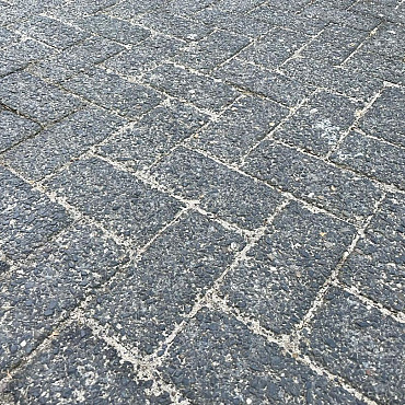 WZu, Gebruikte betonklinkers, Antraciet, 8cm