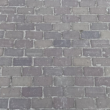 Wmin. Oude gebakken klinkers, Keiformaat genuanceerd