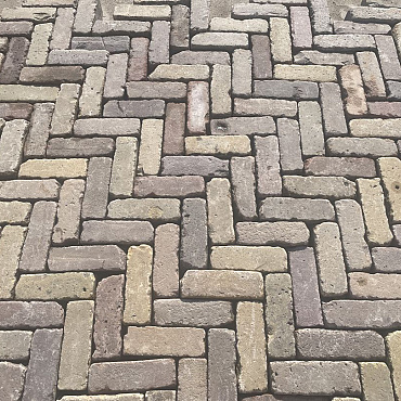 V34, Oude Gebakken Klinkers, Dikformaat, Genuanceerd