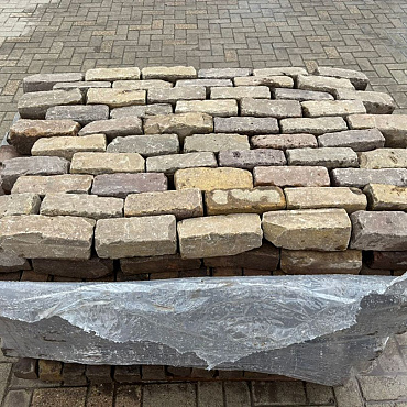P020, Oude Gebakken Klinkers, Dikformaat, Genuanceerd