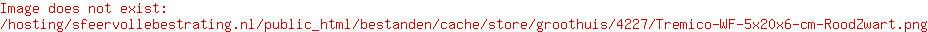 Tremico Rood/Zwart WF 6cm