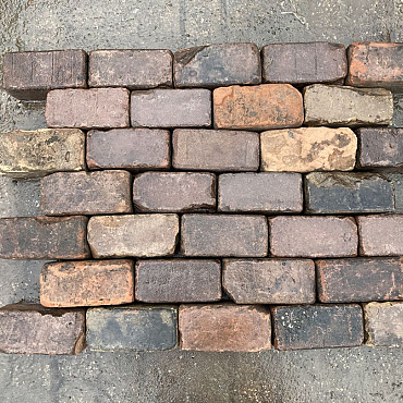 V61, Oude Gebakken Klinkers, Keiformaat, Genuanceerd