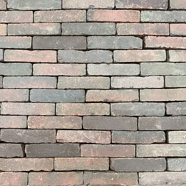 V36, Oude Gebakken Klinkers, Waalformaat, Rood-Bruin
