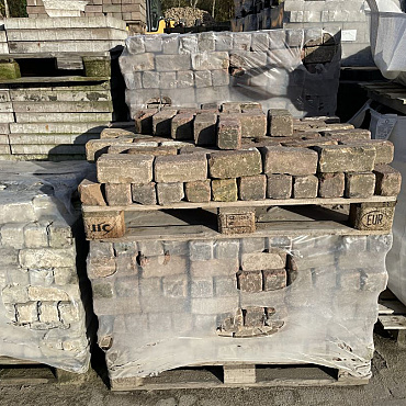 SBP40, Oude Gebakken Klinkers, Keiformaat, Genuanceerd