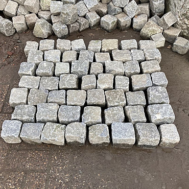 V53 D, Natuursteen, mix, Grijs Genuanceerd