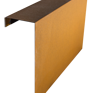 Corten Overzetstuk 1000x450x120mm