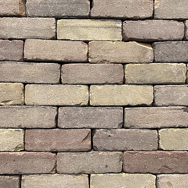 V117, Oude Gebakken Klinkers, Dikformaat, Genuanceerd