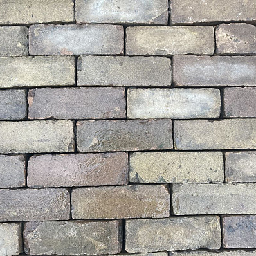 V28, Oude Gebakken Klinkers, Dikformaat, Geel-Brons