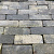 Ca. 3m², Nieuwe betonklinkers, Dikformaat, Grijs/Zwart