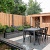 Betonplaat , Antraciet gecoat, 3,5 x 25 x 184cm