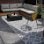 Square Uni Anthracite, Antraciet, 60 x 60 x 3cm