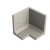 Keerwand CBH 100 - 100/100X60X100 - BETONGRIJS
