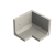 Keerwand CBH 75 - 100/100X60X75 - BETONGRIJS