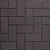 BKK emsl. Antraciet Afm. 210x105mm, dik 8cm