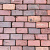 V06, Oude Gebakken Klinkers, Keiformaat, Rood-Bruin