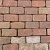 P023, Oude gebakken Klinkers, Platkeiformaat, Rood-Bruin