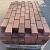 Ca. 7,5m², Gebakken Klinkers, Keiformaat, Rood, P052
