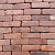P043, Oude Gebakken Klinkers, Dikformaat, Rood-Bruin